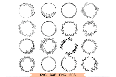 Free Free 206 Sunflower Wreath Svg Black And White SVG PNG EPS DXF File
