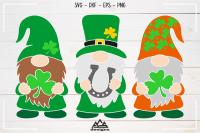 Gnome St Patricks Day Svg Design