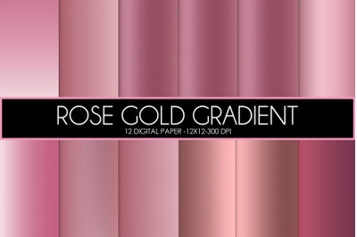Rose gold gradient