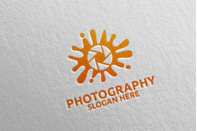 Splash Camera Photography Logo 84