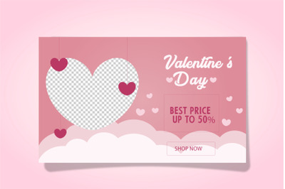 valentine s day web banner
