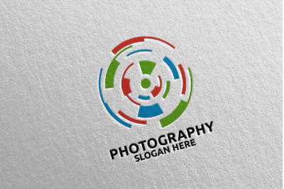 Abstract Camera Photography Logo 88