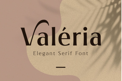 Valeria - Elegant Serif