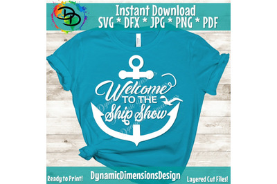 Cruise svg, png, Welcome to the ShipShow svg, Vacation svg, Couples Cr