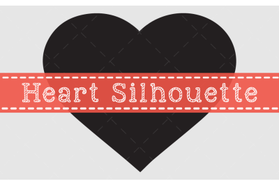 Heart silhouette Design