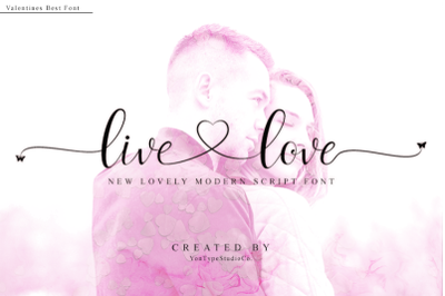 live love font