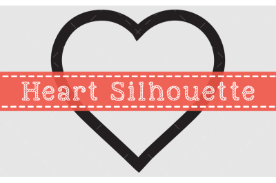 Heart silhouette Design