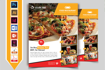 Restaurant Flyer. Vol-06