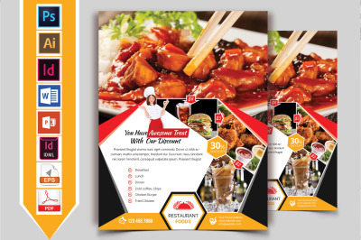 Restaurant Flyer. Vol-07