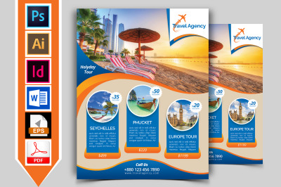 Travel Flyer Vol - 01