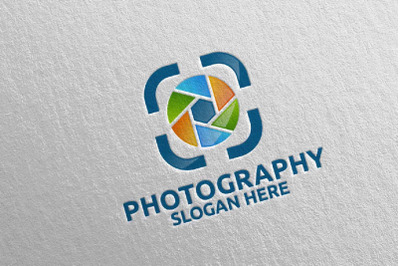 Abstract Camera Photography Logo 107