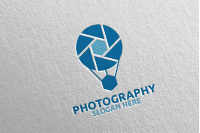 Air Balloon Camera Photography Logo 109