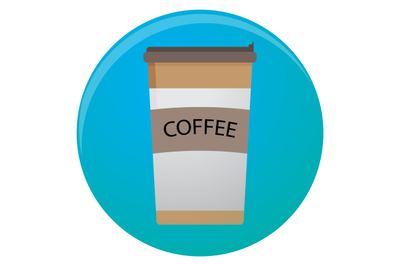 Coffee cup icon