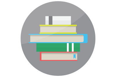 Pile of books icon