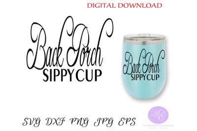 Back Porch Sippy Cup