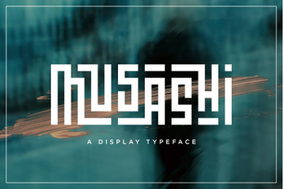 Musashi | Display Ligature Font