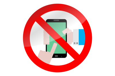 Ban use smarphone device