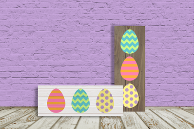 Easter Egg Porch Sign | SVG | PNG | DXF