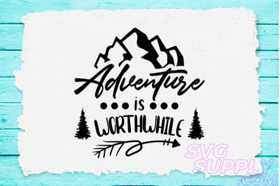 Adventure is worthwhile svg design for adventure tanktop
