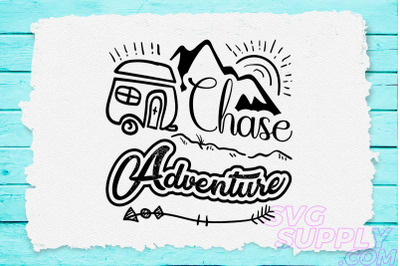 Chase adventure svg design for adventure mug