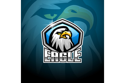 Eagle esport mascot logo design