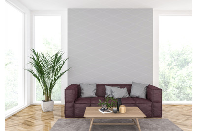 Interior scene - artwork background - interior mockup