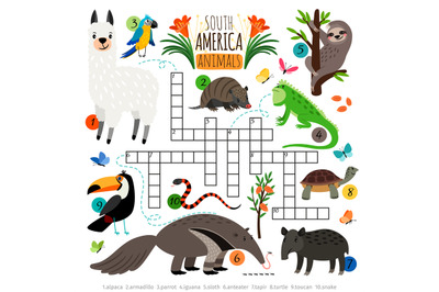 American animals crossword