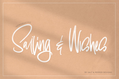 Sailing and Wishes Script Font