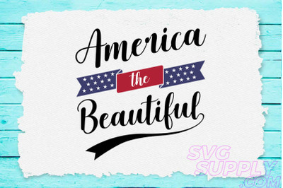 America the beautiful svg for america tshirt