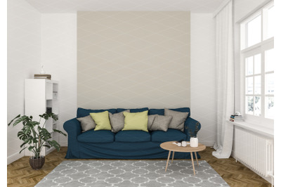 Interior scene - artwork background - interior mockup