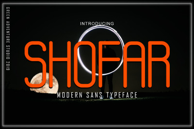 Shofar - Modern Sans Typeface