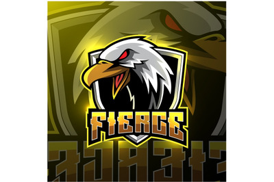 Eagle esport mascot logo design