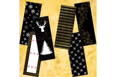 Christmas Bookmarks, Bookmarks Digital, Christmas Cards