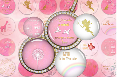 Make a Wish Digital Collage Sheet,Follow Your Dream,Inspirational Quot