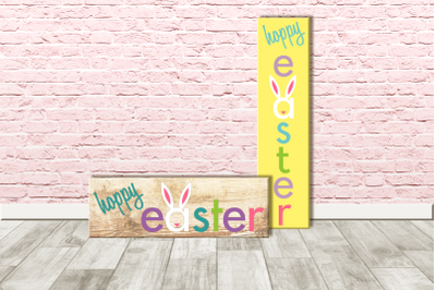 Hoppy Easter Porch Sign | SVG | PNG | DXF