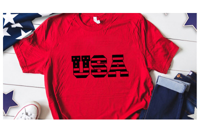 USA letter svg for america tshirt