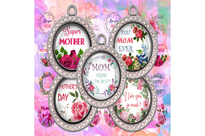 Mothers Day,Happy Mother&#039;s Day,Digital Collage Sheet
