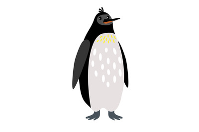 Penguin arctic animal cartoon icon