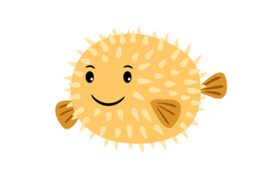 Puffer fish icon