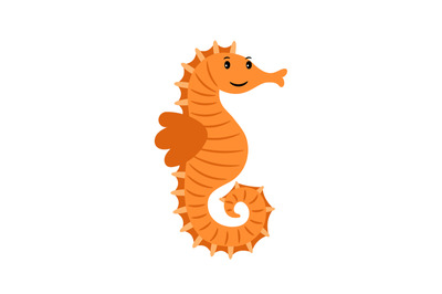 Sea horse marine animal