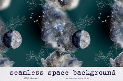 seamless space background