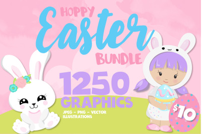 1250 Graphics - MEGA Easter Bundle