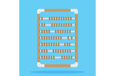 Retro vintage abacus