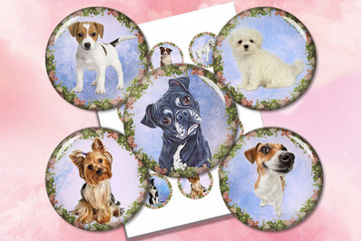 Puppy Dog, Dog Images, Dog Printables, Circle Images