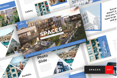 Spaces - Apartment PowerPoint Template