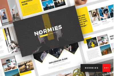 Normies - Influencer PowerPoint Template