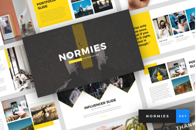 Normies - Influencer Keynote Template