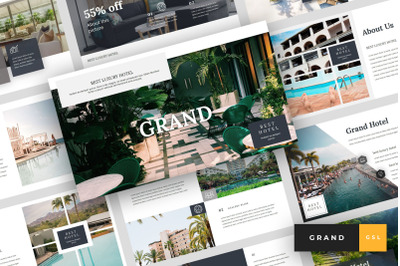 Grand - Hotel Google Slides Template