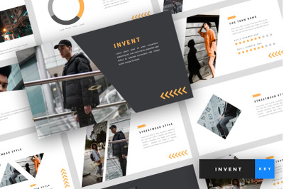 Invent - Street Fashion Keynote Template