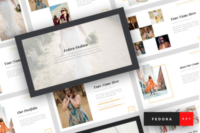 Fedora - Fashion PowerPoint Template